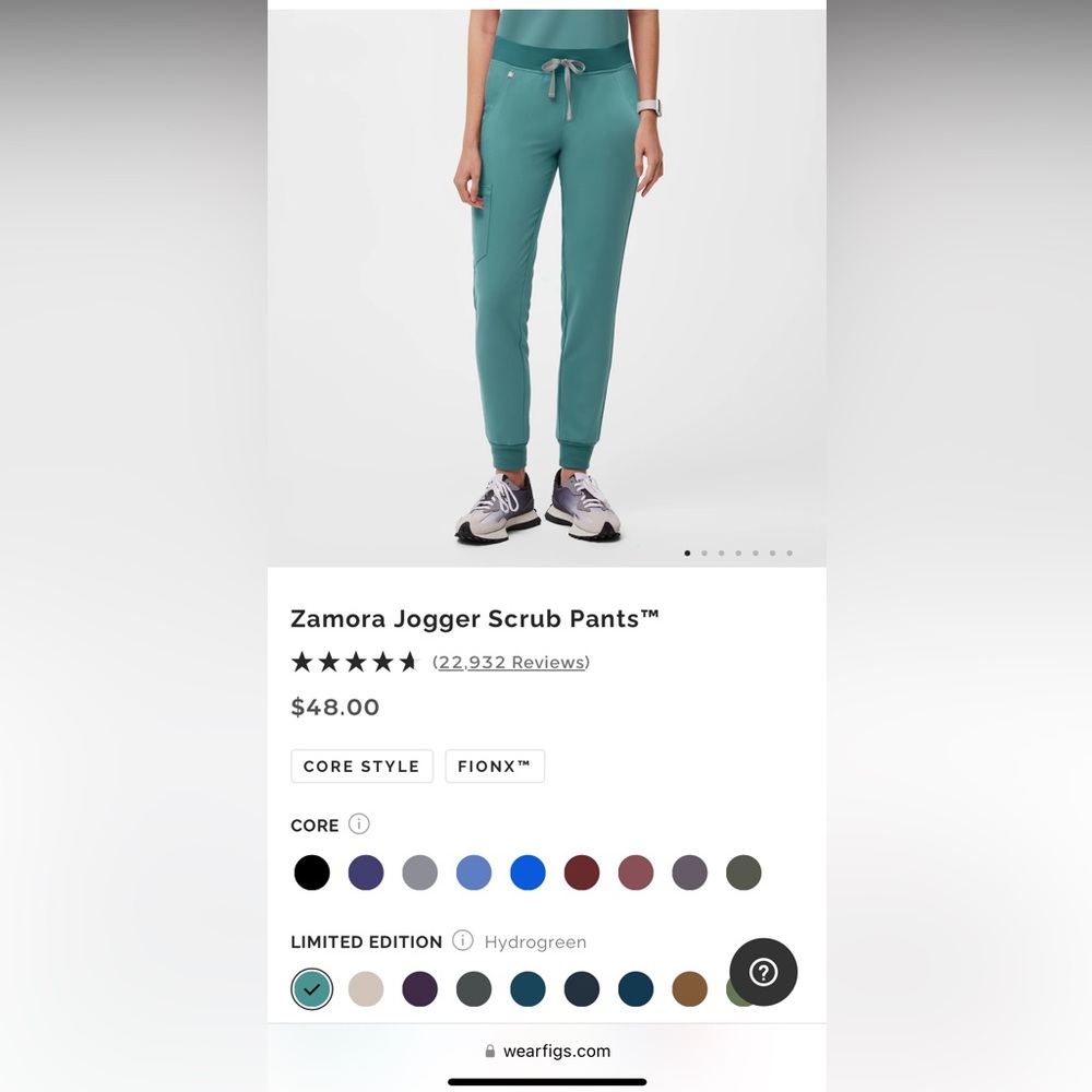 FIGS jogger PETITE